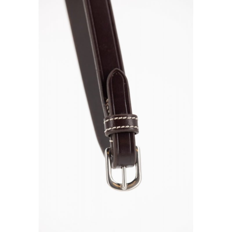 Pénélope Leather Howlett Reins - Havana - Pénélope - Equiluxe Tack