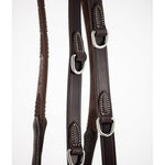 Pénélope Leather Howlett Reins - Havana - Pénélope - Equiluxe Tack