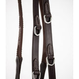 Pénélope Leather Howlett Reins - Havana - Pénélope - Equiluxe Tack