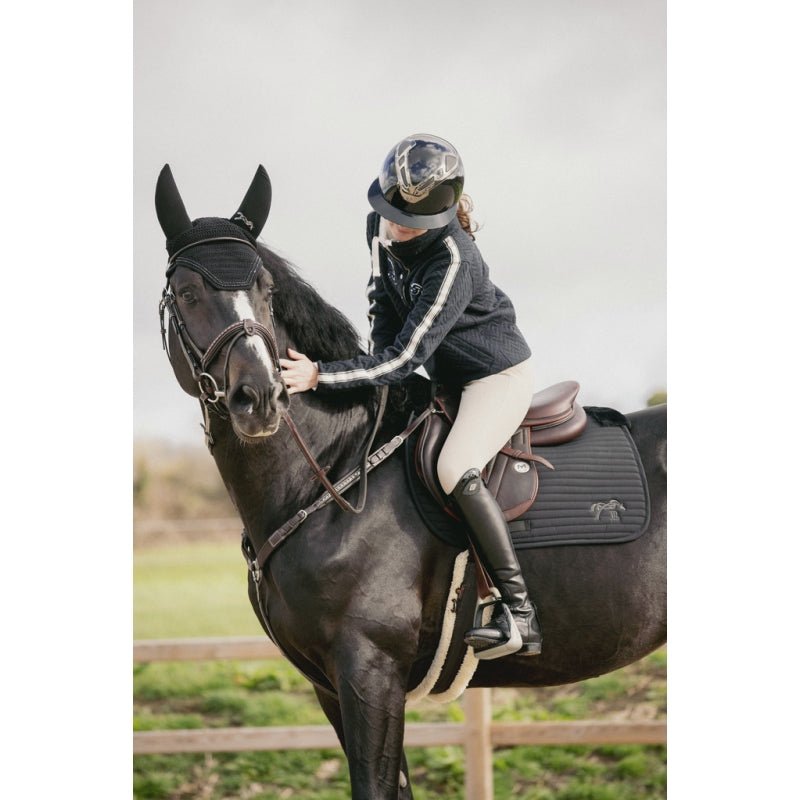 Pénélope Lyona Saddle Pad - Black - Pénélope - Equiluxe Tack