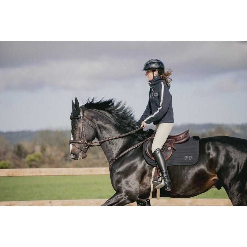 Pénélope Lyona Saddle Pad - Black - Pénélope - Equiluxe Tack