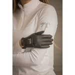Pénélope Lyoni Riding Gloves - Black - Pénélope - Equiluxe Tack