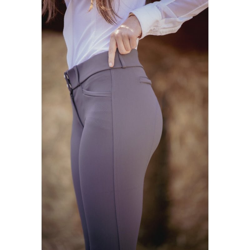Pénélope Majestic Breeches - Dark Grey - Pénélope - Equiluxe Tack