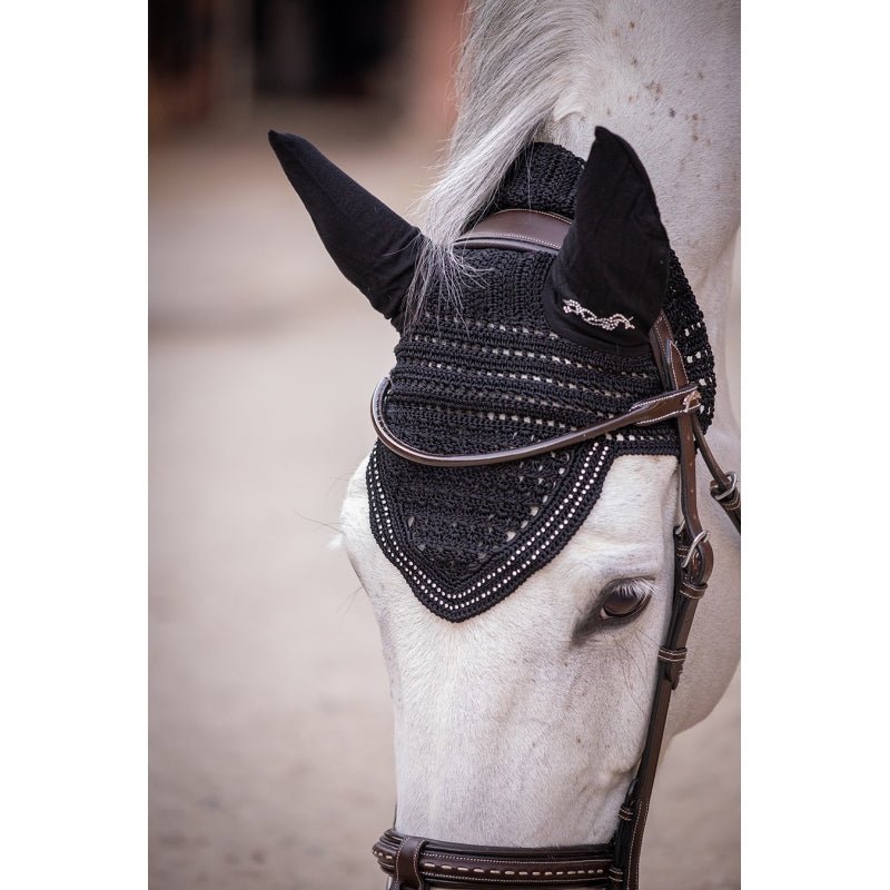 Pénélope New Strass Fly Veil - Black - Pénélope - Equiluxe Tack