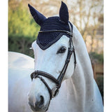 Pénélope New Strass Fly Veil - Navy - Pénélope - Equiluxe Tack