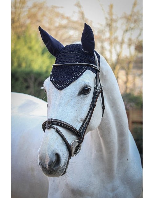 Pénélope New Strass Fly Veil - Navy - Pénélope - Equiluxe Tack
