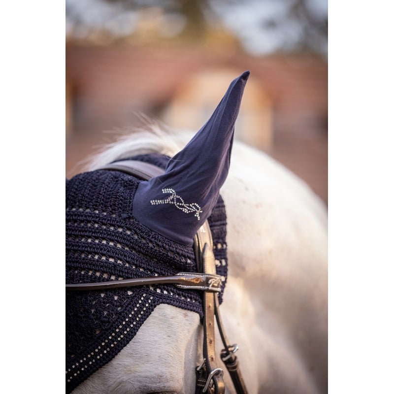 Pénélope New Strass Fly Veil - Navy - Pénélope - Equiluxe Tack