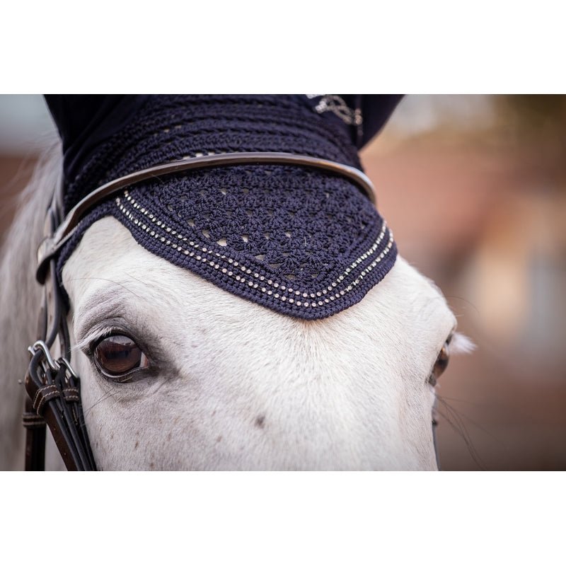 Pénélope New Strass Fly Veil - Navy - Pénélope - Equiluxe Tack