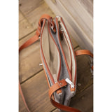 Pénélope Pablito Bag Large Model - Chevron & Brandy - Pénélope - Equiluxe Tack