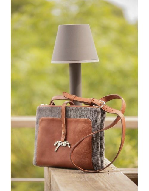 Pénélope Pablito Bag Large Model - Chevron & Brandy - Pénélope - Equiluxe Tack