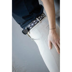 Pénélope Pearl Belt - Black & White - Pénélope - Equiluxe Tack