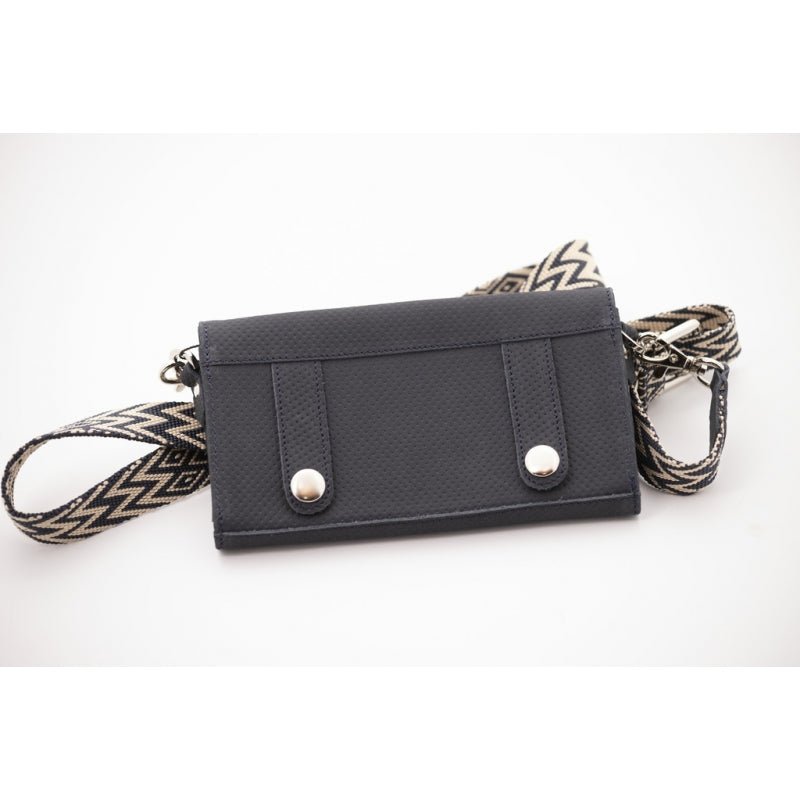 Pénélope Perforated New Phone Pocket - Navy - Pénélope - Equiluxe Tack