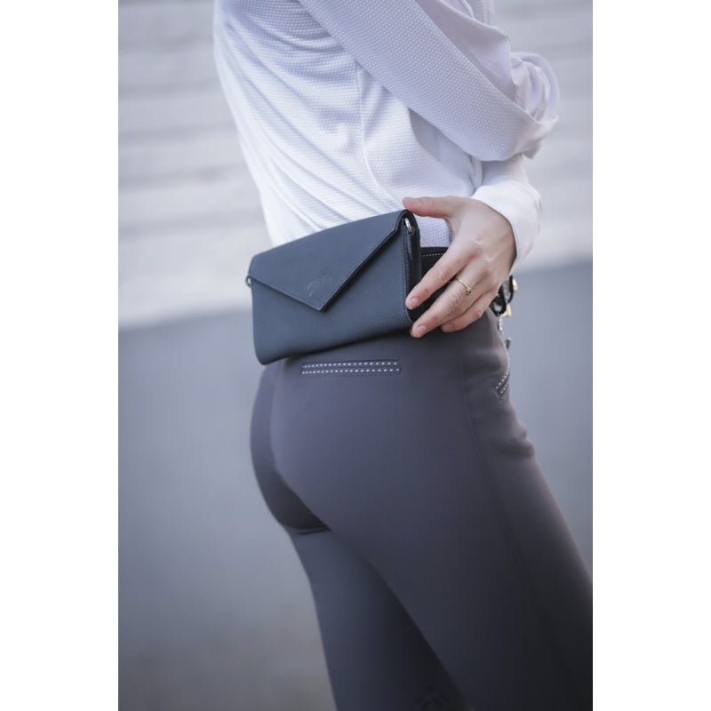 Pénélope Perforated New Phone Pocket - Navy - Pénélope - Equiluxe Tack