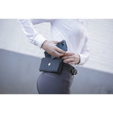 Pénélope Perforated New Phone Pocket - Navy - Pénélope - Equiluxe Tack