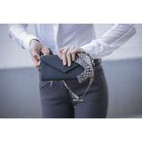 Pénélope Perforated New Phone Pocket - Navy - Pénélope - Equiluxe Tack
