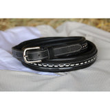 Pénélope Point Sellier Belt - Black - Pénélope - Equiluxe Tack
