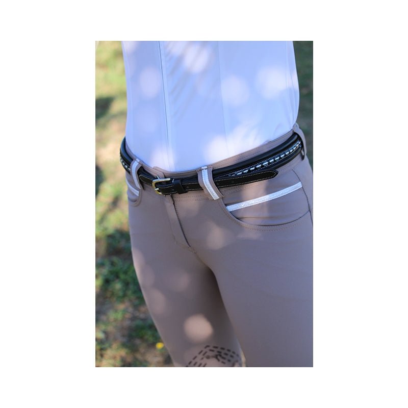 Pénélope Point Sellier Belt - Black - Pénélope - Equiluxe Tack