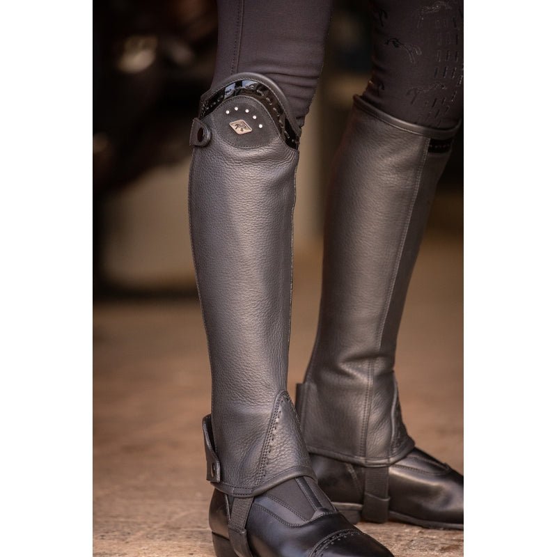 Pénélope Prisca Half Chaps - Black - Pénélope - Equiluxe Tack