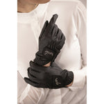 Pénélope Prisma Strass Gloves - Black - Pénélope - Equiluxe Tack