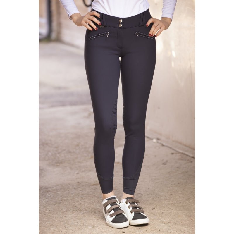 Pénélope Rocky Stone Breeches - Navy - Pénélope - Equiluxe Tack