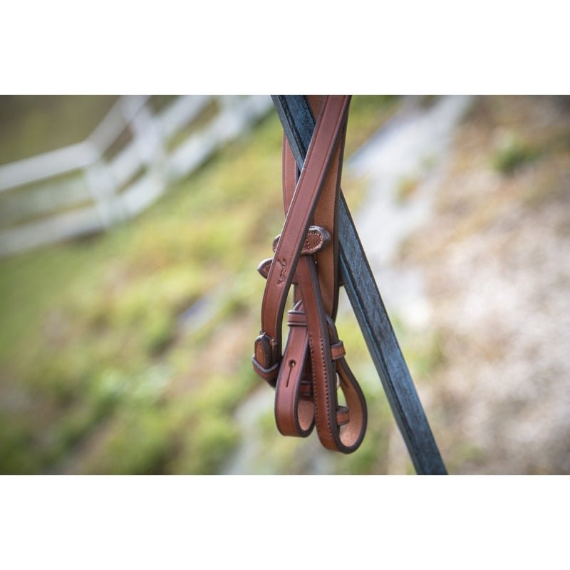 Pénélope Rubber US Reins - Hazelnut - Pénélope - Equiluxe Tack