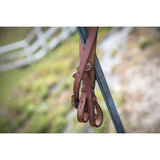 Pénélope Rubber US Reins - Hazelnut - Pénélope - Equiluxe Tack