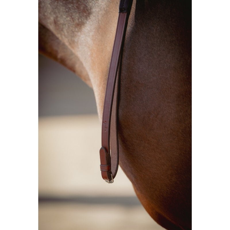 Pénélope Rubber US Reins - Hazelnut - Pénélope - Equiluxe Tack