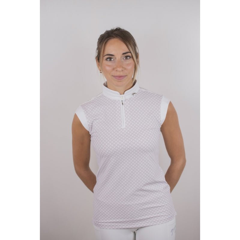 Pénélope Seville Competition Polo Shirt - Pink - Pénélope - Equiluxe Tack