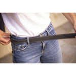 Pénélope Signature Perforated Leather Belt - Black - Pénélope - Equiluxe Tack