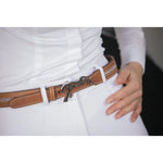 Pénélope Signature Strass Belt - Cognac - Pénélope - Equiluxe Tack