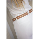 Pénélope Signature Strass Belt - Cognac - Pénélope - Equiluxe Tack