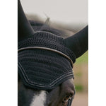 Pénélope Soundless Strass Fly Veil - Black - Pénélope - Equiluxe Tack