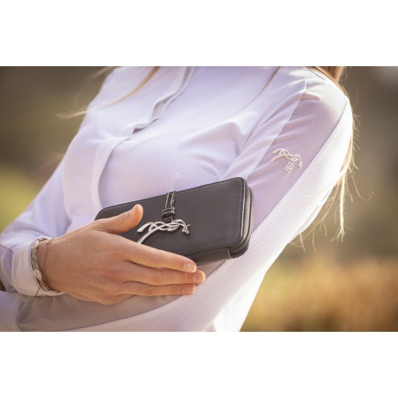 Pénélope Vittoria Wallet - Black - Pénélope - Equiluxe Tack