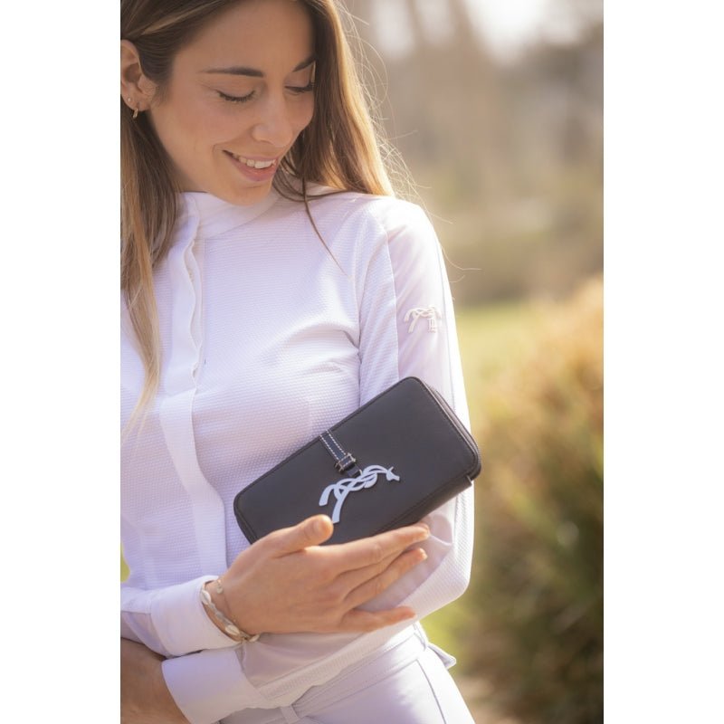Pénélope Vittoria Wallet - Black - Pénélope - Equiluxe Tack