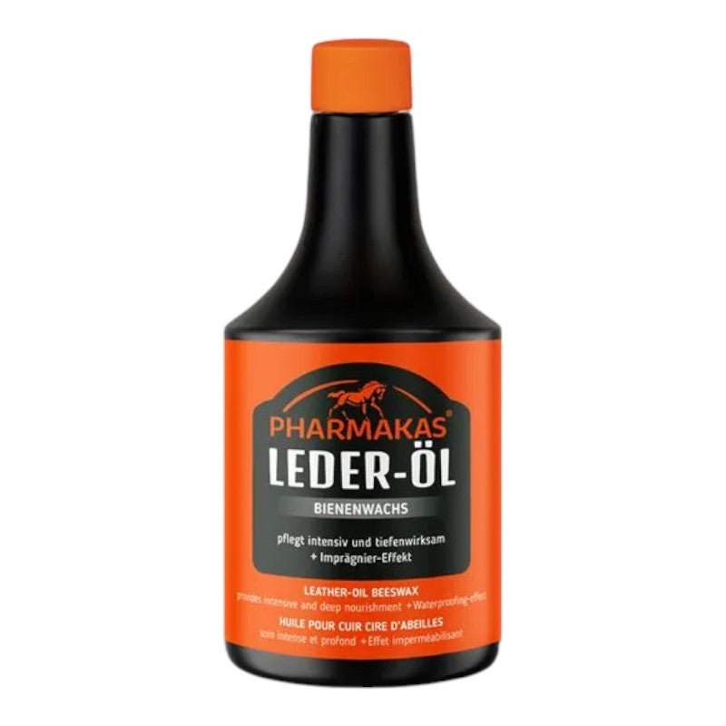 Pharmakas Leather Oil Beeswax, 500 Ml - Equiluxe Tack