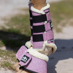 Pink Mist Brushing Boots - Equestroom - Equiluxe Tack