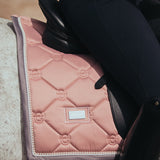 Equestrian Stockholm Dressage Saddle Pad Pink Pearl