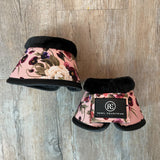 Pink Posy Bell Boots - Rebel Equestrian - Equiluxe Tack