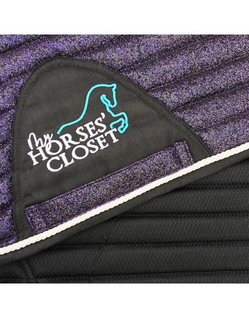 Plum Purple Dressage Pad - Equiluxe Tack