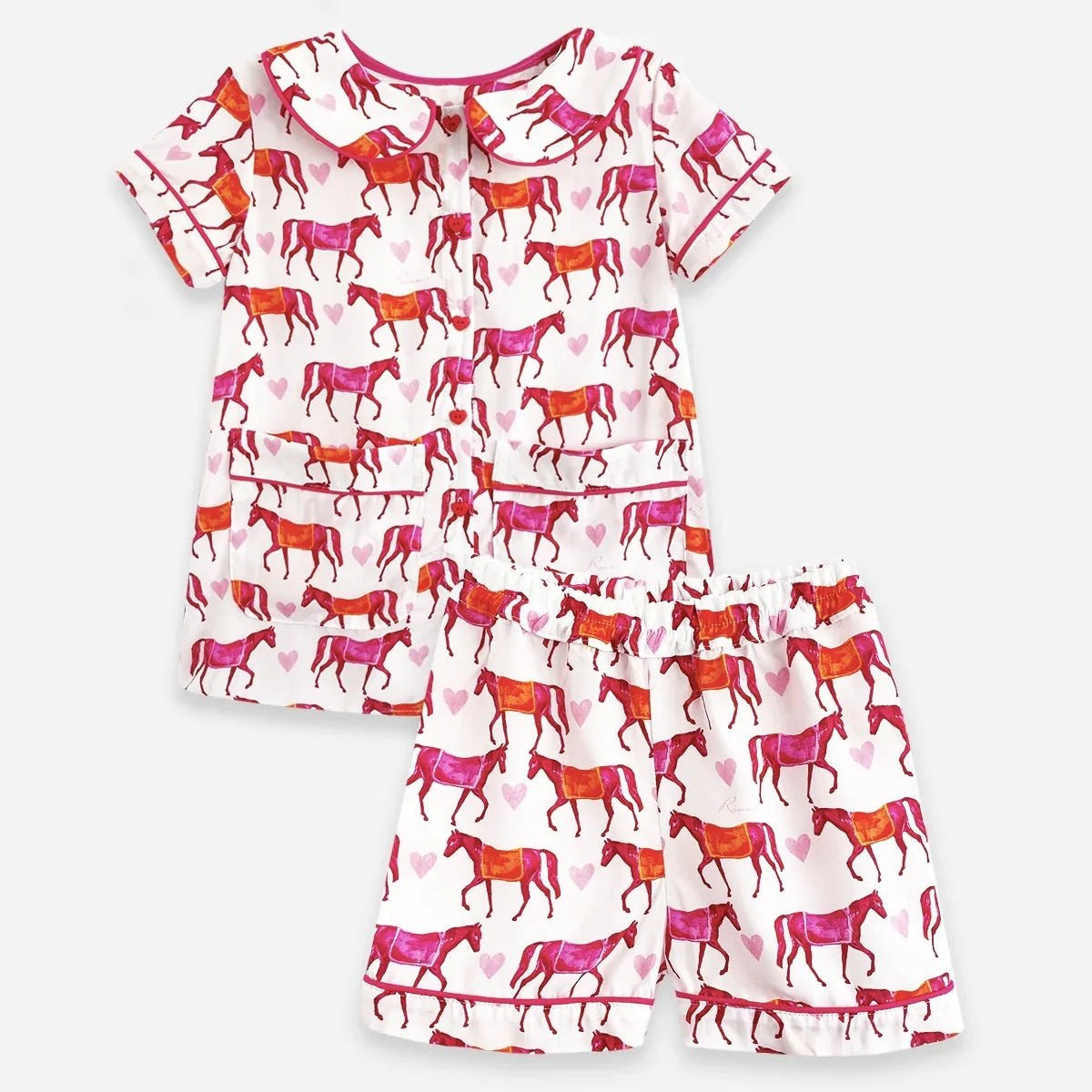 Ponyland Short Sleeve | Be Mine | Children's PJ'S - Rönner - Equiluxe Tack