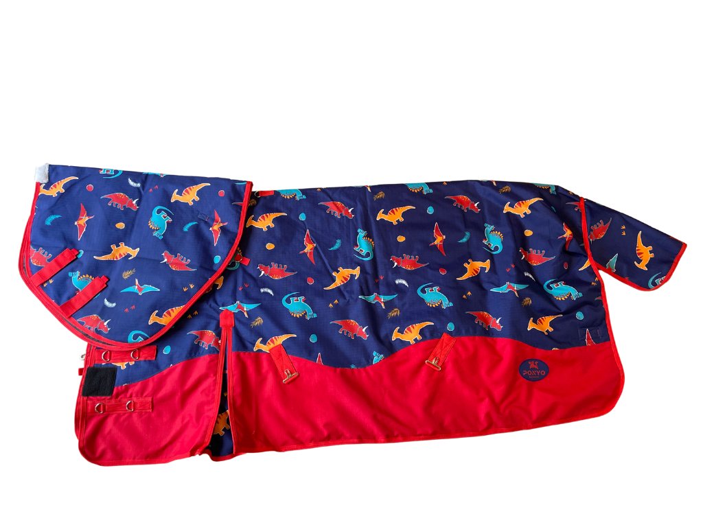 Ponyo Horsewear Dinky Dinos Turnout Blanket - Ponyo Horsewear - Equiluxe Tack