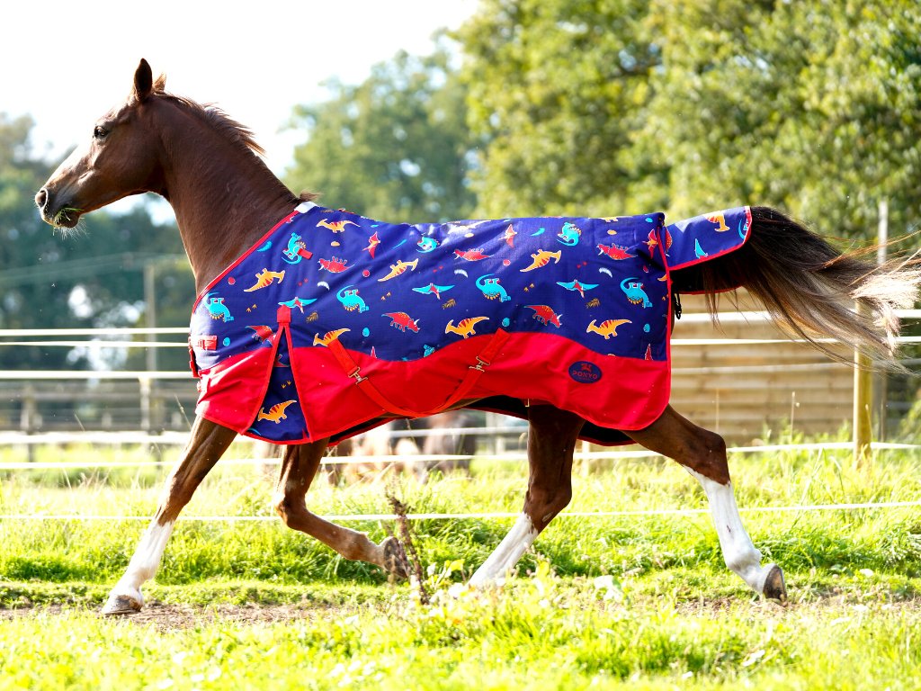 Ponyo Horsewear Dinky Dinos Turnout Blanket - Ponyo Horsewear - Equiluxe Tack