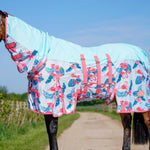 Ponyo Horsewear Flamingo Fly Sheet - 100% UV Protective - Ponyo Horsewear - Equiluxe Tack