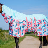 Ponyo Horsewear Flamingo Fly Sheet - 100% UV Protective - Ponyo Horsewear - Equiluxe Tack