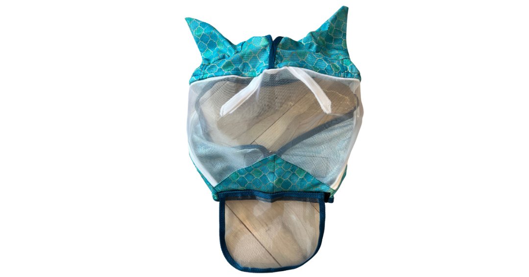 Ponyo Horsewear Oh My Mermaid Fly Mask - Ponyo Horsewear - Equiluxe Tack