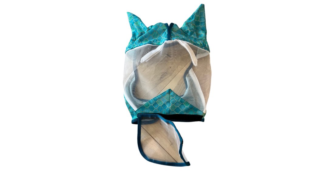 Ponyo Horsewear Oh My Mermaid Fly Mask - Ponyo Horsewear - Equiluxe Tack