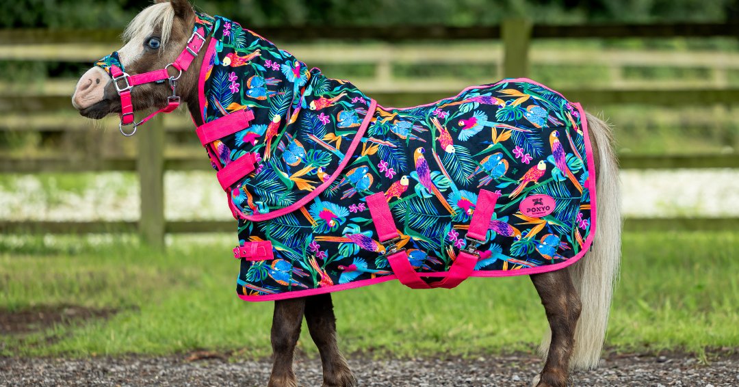 Ponyo Horsewear Pretty Polly Fleece Cooler - Ponyo Horsewear - Equiluxe Tack