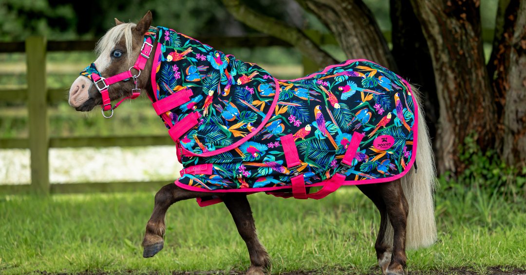 Ponyo Horsewear Pretty Polly Fleece Cooler - Ponyo Horsewear - Equiluxe Tack