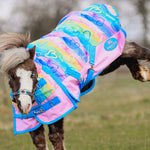 Ponyo Horsewear Rainbow Hearts No Fill Turnout Blanket - Ponyo Horsewear - Equiluxe Tack