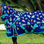 Ponyo Horsewear Space Adventurer Turnout Blanket - 50g, 100g, 250g, 400g - Ponyo Horsewear - Equiluxe Tack